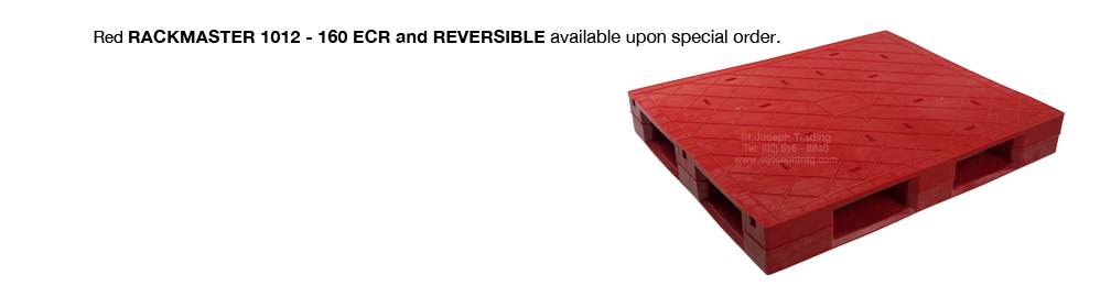Red RACKMASTER 1012 - 160 ECR and REVERSIBLE